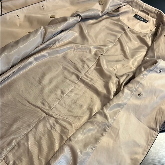 Lauren Ralph Lauren Beige Trench Coat - Picture 7 of 7